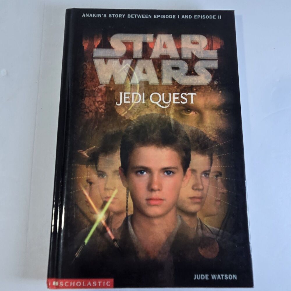 ​Star Wars: Jedi Quest by Jude Watson Hardcover First Edition 1st Print 2001